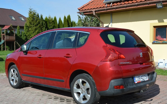 Peugeot 3008 cena 24900 przebieg: 264567, rok produkcji 2010 z Polkowice małe 497